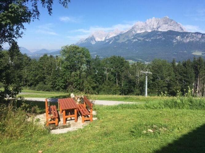 Flat Directly On The Ski Slope With Valley View Sankt Johann in Tirol Ngoại thất bức ảnh